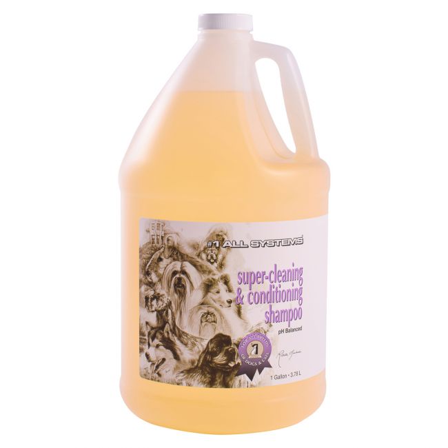 1 All Systems Super-Cleaning&Conditioning Shampoo шампунь суперочищающий 3,78 л 1 All Systems Super-Cleaning&Conditioning Shampoo шампунь суперочищающий 3,78 л
