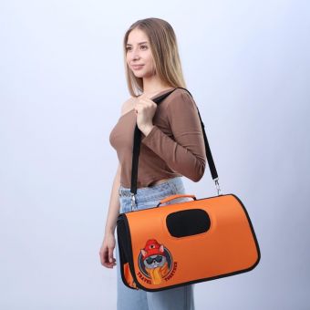 Сумка - переноска раскладная, каркасная Travel together 43x20x27 см Сумка - переноска раскладная, каркасная Travel together 43x20x27 см