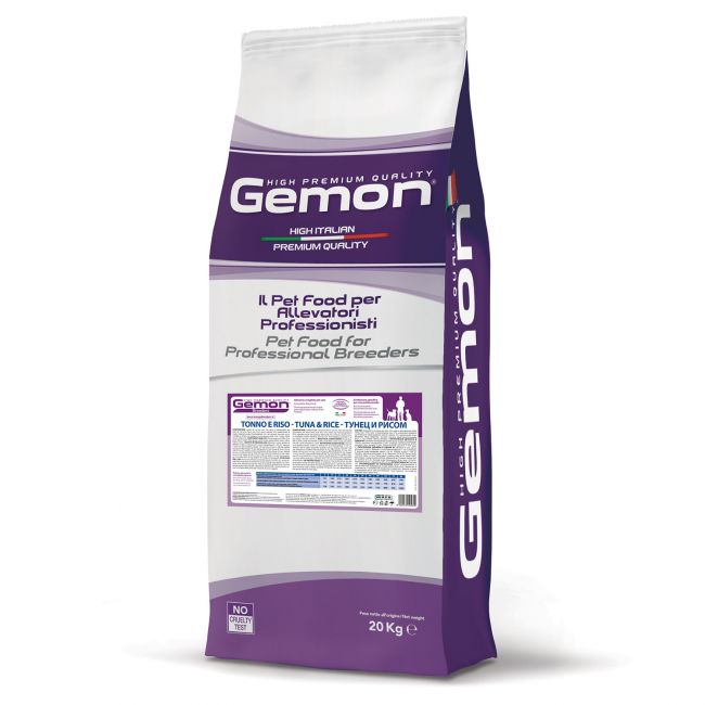 Сухой корм Gemon Dog PFB 24/12 для взрослых собак с тунцом и рисом 20 кг Сухой корм Gemon Dog PFB 24/12 для взрослых собак с тунцом и рисом 20 кг