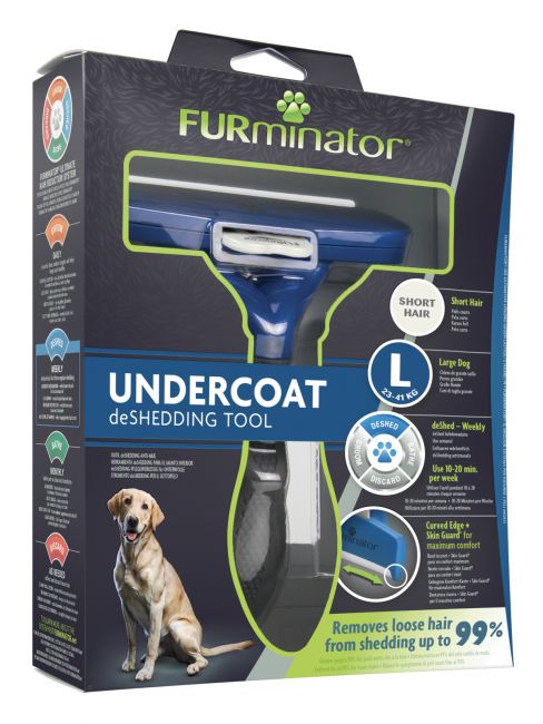 Фурминатор FURminator L для крупных собак с короткой шерстью Фурминатор FURminator L для крупных собак с короткой шерстью