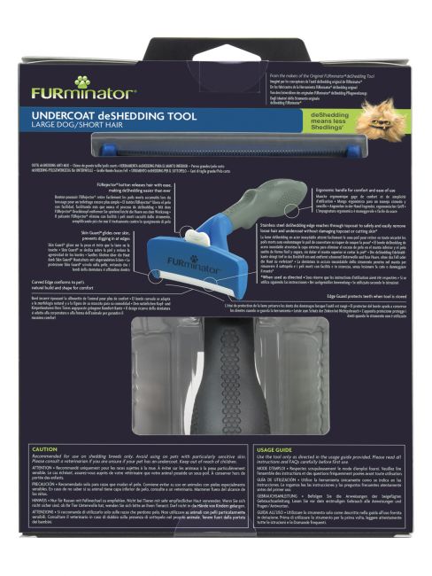 Фурминатор FURminator L для крупных собак с короткой шерстью Фурминатор FURminator L для крупных собак с короткой шерстью