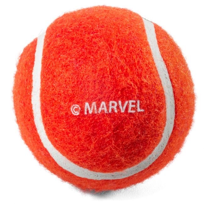 Игрушка для собак Marvel Человек Паук «Мяч теннисный», d70мм Игрушка для собак Marvel Человек Паук «Мяч теннисный», d70мм