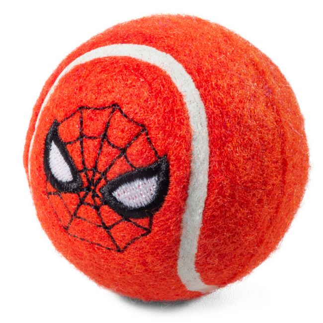Игрушка для собак Marvel Человек Паук «Мяч теннисный», d70мм Игрушка для собак Marvel Человек Паук «Мяч теннисный», d70мм