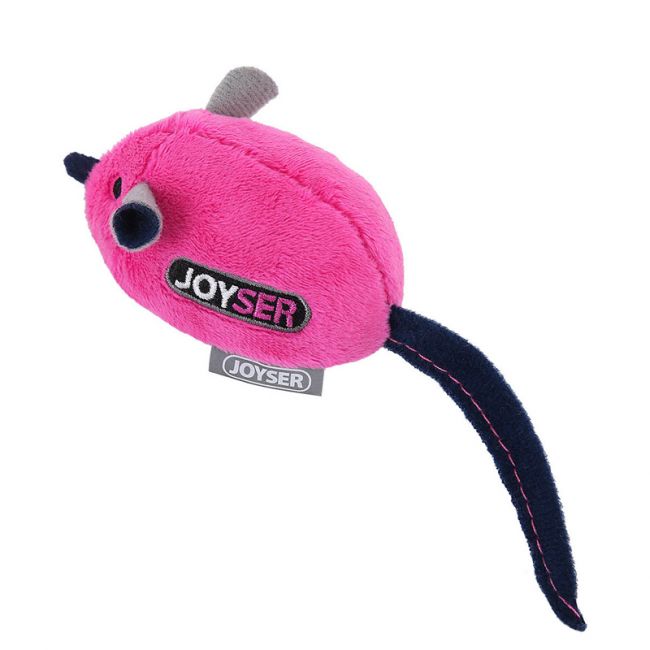 Игрушка для кошек JOYSER Cat Motion Мышка со звуковым чипом розовая, 16 см Игрушка для кошек JOYSER Cat Motion Мышка со звуковым чипом розовая, 16 см