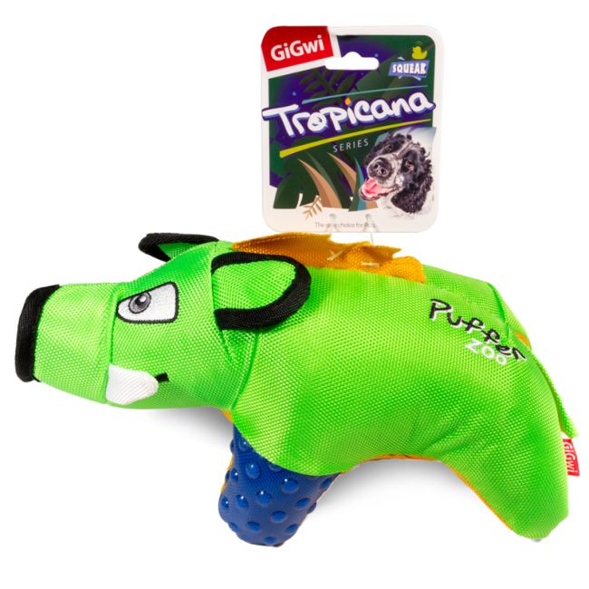 75502 Игрушка для собак Кабан с пищалкой 28см, серия TROPICANA SERIES 75502 Игрушка для собак Кабан с пищалкой 28см, серия TROPICANA SERIES