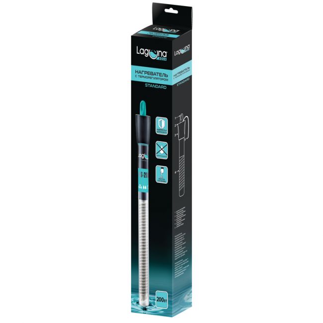 Нагреватель Standard 200Вт LS200W с металлической спиралью, 160-220л Нагреватель Standard 200Вт LS200W с металлической спиралью, 160-220л