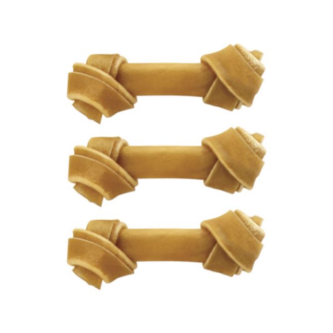 Косточки жевательные узловые, 10см (уп.3шт.), серия DENTAL