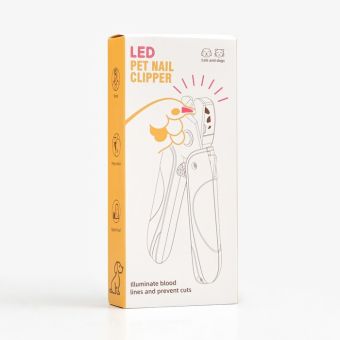 Умный когтерез для животных, с пилкой, LED фонарём и контейнером для когтей, на батарейках Умный когтерез для животных, с пилкой, LED фонарём и контейнером для когтей, на батарейках