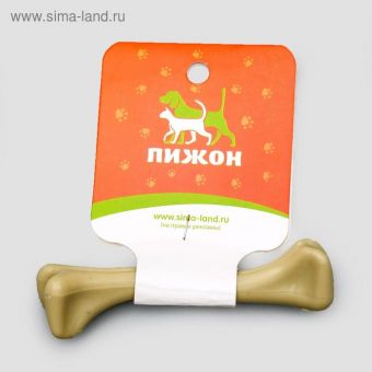 Косточка пластиковая для собак, размер S (10,5 см) Косточка пластиковая для собак, размер S (10,5 см)