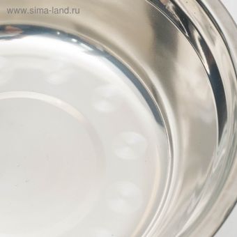 Подставка с мисками, 2 х 1,5 л, высота 50 см, разборная с верхним фиксатором, хром Подставка с мисками, 2 х 1,5 л, высота 50 см, разборная с верхним фиксатором, хром