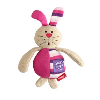85023 Игрушка для маленьких собак Зайка с пищалкой 17 см, серия SUPPA PUPPA 85023 Игрушка для маленьких собак Зайка с пищалкой 17 см, серия SUPPA PUPPA