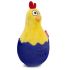 75476 Игрушка для собак Цыпленок-неваляшка с пищалкой 14см, серия GIGwi EGG 75476 Игрушка для собак Цыпленок-неваляшка с пищалкой 14см, серия GIGwi EGG