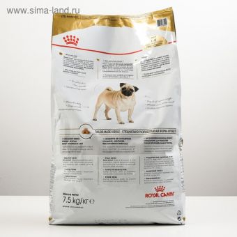 Сухой корм RC Pug Adult для мопса, 7.5 кг Сухой корм RC Pug Adult для мопса, 7.5 кг