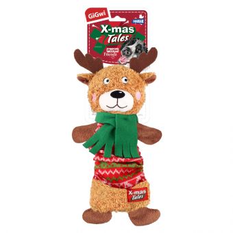 75471 Игрушка для собак Олень с пищалкой 35см, серия X-mas TALES 75471 Игрушка для собак Олень с пищалкой 35см, серия X-mas TALES