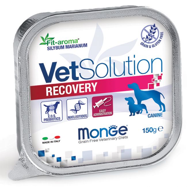 Ветеринарная диета Monge VetSolution Dog Recovery Рекавери для собак при восстановлении питания в период выздоровления 150 г Ветеринарная диета Monge VetSolution Dog Recovery Рекавери для собак при восстановлении питания в период выздоровления 150 г