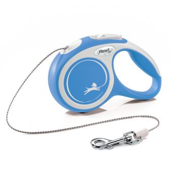 flexi рулетка NEW LINE Comfort XS (до 8 кг) трос 3 м серый/синий flexi рулетка NEW LINE Comfort XS (до 8 кг) трос 3 м серый/синий