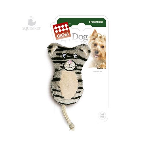 75024 Игрушка для собак Кот с пищалкой 9см, серия PLUSH FRIENDZ 75024 Игрушка для собак Кот с пищалкой 9см, серия PLUSH FRIENDZ