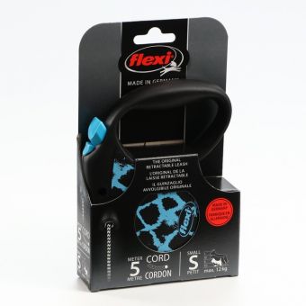 Рулетка Flexi Safari S (до 12 кг) 5 м трос, голубой жираф (blue Giraffe) Рулетка Flexi Safari S (до 12 кг) 5 м трос, голубой жираф (blue Giraffe)