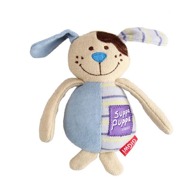 85024 Игрушка для маленьких собак Собачка с пищалкой 17 см, серия SUPPA PUPPA