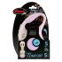 flexi рулетка NEW LINE Comfort S (до 15 кг) лента 5 м серый/розовый flexi рулетка NEW LINE Comfort S (до 15 кг) лента 5 м серый/розовый