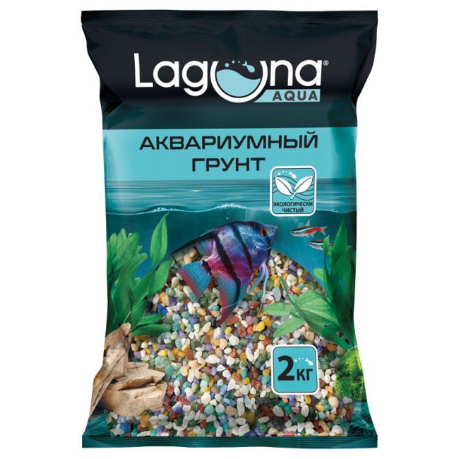 Грунт Калейдоскоп, 2кг, 2-5мм, Laguna Грунт Калейдоскоп, 2кг, 2-5мм, Laguna
