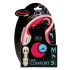 flexi рулетка NEW LINE Comfort M (до 25 кг) лента 5 м серый/красный flexi рулетка NEW LINE Comfort M (до 25 кг) лента 5 м серый/красный