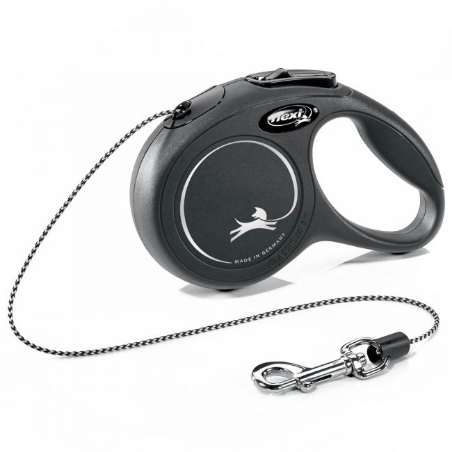 flexi рулетка New Classic XS (до 8 кг) 3 м трос черная flexi рулетка New Classic XS (до 8 кг) 3 м трос черная