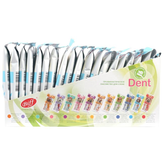 Лакомство TiTBiT Жевательный снек DENT с творогом для собак мини пород 30 г