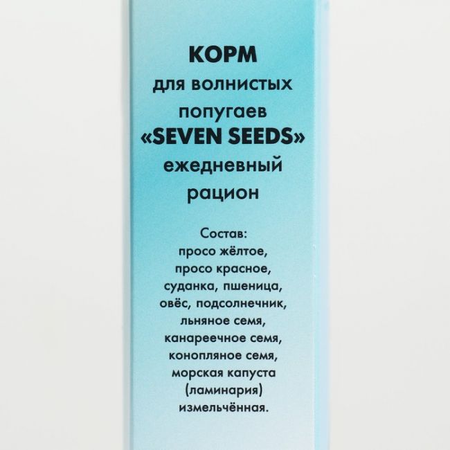 Корм Seven Seeds для волнистых попугаев, 500 г Корм Seven Seeds для волнистых попугаев, 500 г