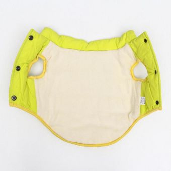 Куртка для собак, S (ДС 20 см, ОШ 23 см, ОГ 32 см), жёлтая Куртка для собак, S (ДС 20 см, ОШ 23 см, ОГ 32 см), жёлтая