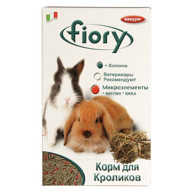 FIORY корм для кроликов Pellettato гранулированный 850 г FIORY корм для кроликов Pellettato гранулированный 850 г