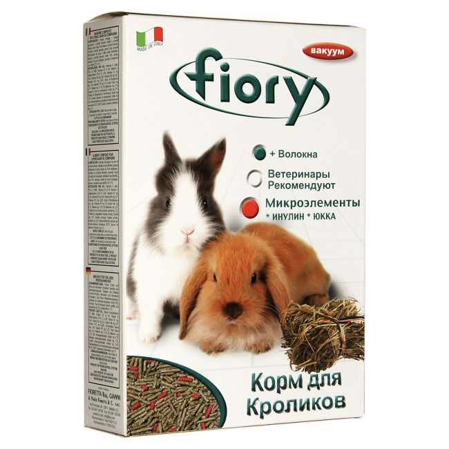 FIORY корм для кроликов Pellettato гранулированный 850 г FIORY корм для кроликов Pellettato гранулированный 850 г