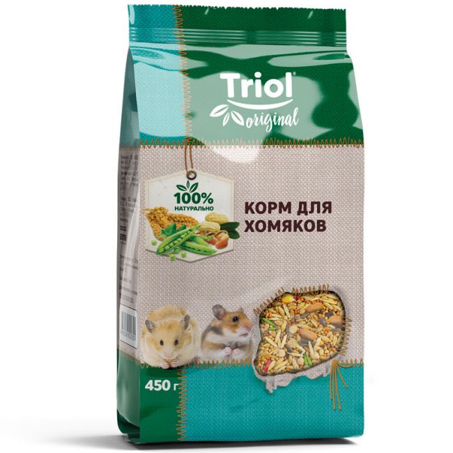 Корм для хомяков, 450г, Triol Original Корм для хомяков, 450г, Triol Original