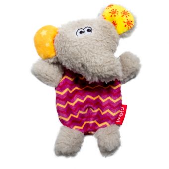 75302 Игрушка для собак Слон со сменными пищалками 13см, серия PLUSH FRIENDZ 75302 Игрушка для собак Слон со сменными пищалками 13см, серия PLUSH FRIENDZ