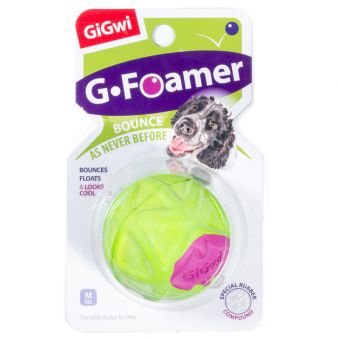 75457 Игрушка для собак Мячик полнотелый 6,5см, серия G-FOAMER 75457 Игрушка для собак Мячик полнотелый 6,5см, серия G-FOAMER