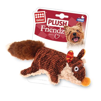 75385 Игрушка для собак Лиса с пищалкой 9см, серия PLUSH FRIENDZ 75385 Игрушка для собак Лиса с пищалкой 9см, серия PLUSH FRIENDZ