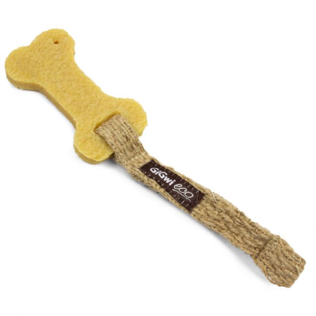 75381 Игрушка для собак Маленькая кость из экорезины 10см, серия GUM GUM DOG ECO 75381 Игрушка для собак Маленькая кость из экорезины 10см, серия GUM GUM DOG ECO