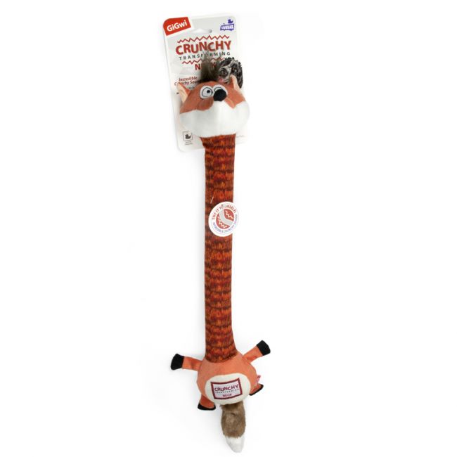 75414 Игрушка для собак Лиса с хрустящей шеей и пищалкой 50см, серия CRUNCHY NECK 75414 Игрушка для собак Лиса с хрустящей шеей и пищалкой 50см, серия CRUNCHY NECK