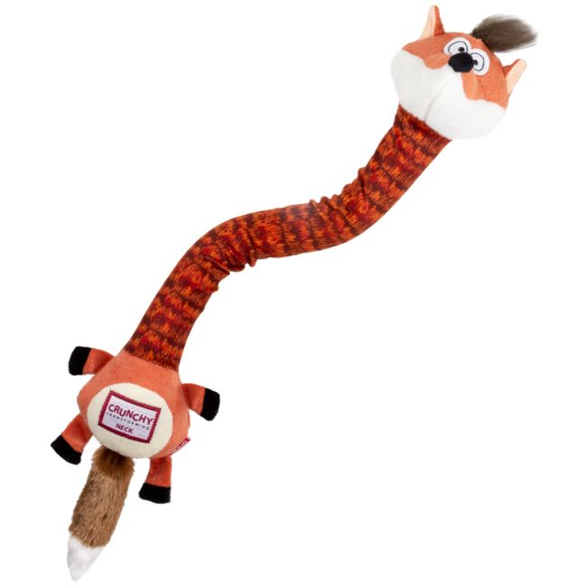 75414 Игрушка для собак Лиса с хрустящей шеей и пищалкой 50см, серия CRUNCHY NECK 75414 Игрушка для собак Лиса с хрустящей шеей и пищалкой 50см, серия CRUNCHY NECK