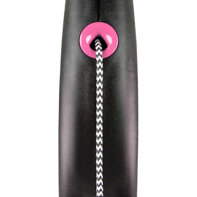 flexi рулетка Black Design XS (до 8 кг) 3 м трос черный/розовый flexi рулетка Black Design XS (до 8 кг) 3 м трос черный/розовый