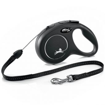 flexi рулетка New Classic S (до 12 кг) 8 м трос черная flexi рулетка New Classic S (до 12 кг) 8 м трос черная