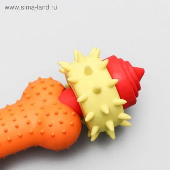 Игрушка жевательная "Мегаконструктор", TPR, 18 см Игрушка жевательная "Мегаконструктор", TPR, 18 см