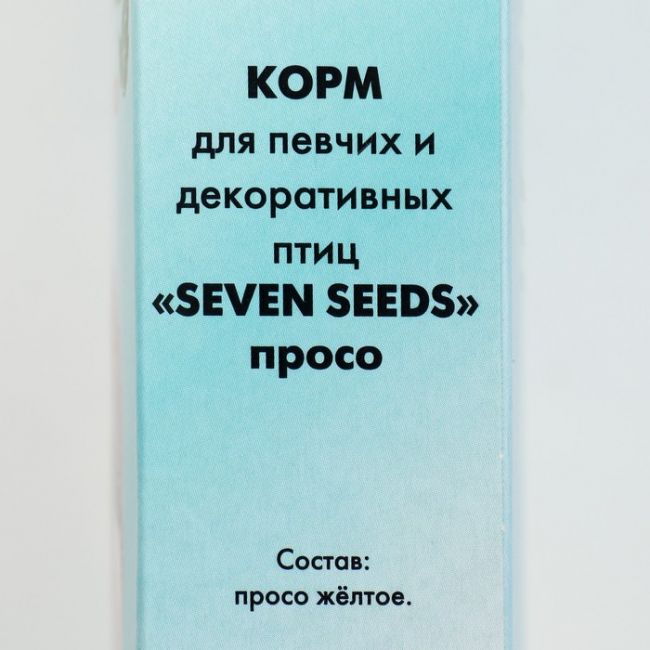 Корм Seven Seeds для птиц, просо, 500 г Корм Seven Seeds для птиц, просо, 500 г