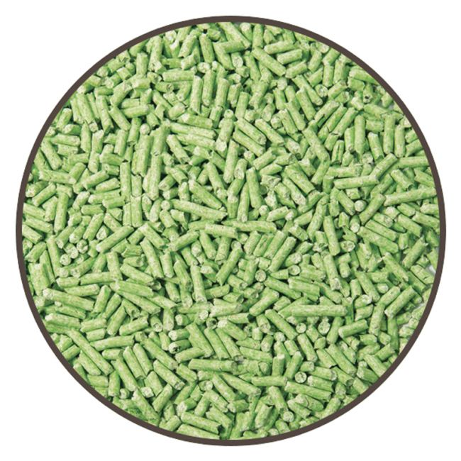 Наполнитель комкующийся растительный CAT STEP Tofu Green Tea, 6 л