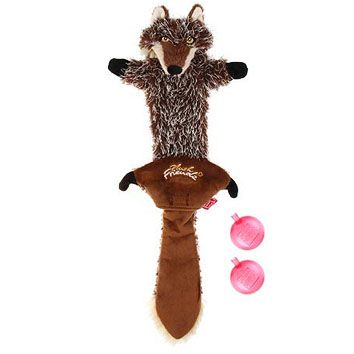 75325 Игрушка для собак Шкурка волка со сменными пищалками 37см, серия PLUSH FRIENDZ 75325 Игрушка для собак Шкурка волка со сменными пищалками 37см, серия PLUSH FRIENDZ