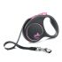 flexi рулетка Black Design S (до 15 кг) 5 м лента черный/розовый flexi рулетка Black Design S (до 15 кг) 5 м лента черный/розовый