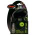 flexi рулетка Black Design S (до 15 кг) 5 м лента черный/серебро flexi рулетка Black Design S (до 15 кг) 5 м лента черный/серебро