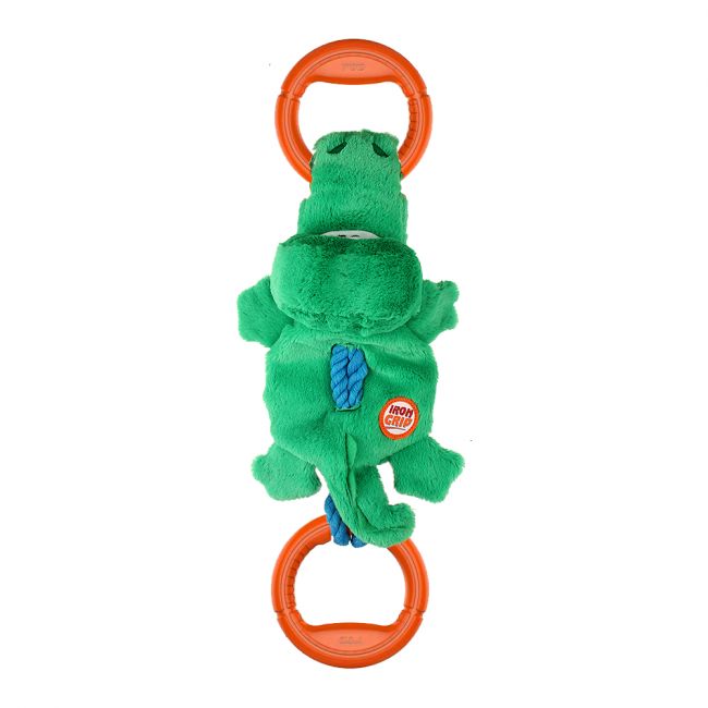 75461 Игрушка для собак Крокодил на веревке с пищалкой 51см, серия IRON GRIP 75461 Игрушка для собак Крокодил на веревке с пищалкой 51см, серия IRON GRIP