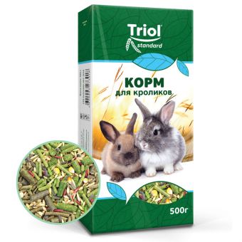 Корм для кроликов, 500г, Тriol Standard Корм для кроликов, 500г, Тriol Standard