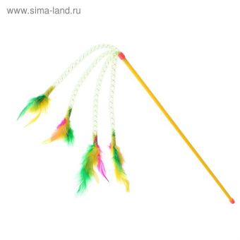 Дразнилка "Волнушки", 50 см, микс цветов Дразнилка "Волнушки", 50 см, микс цветов